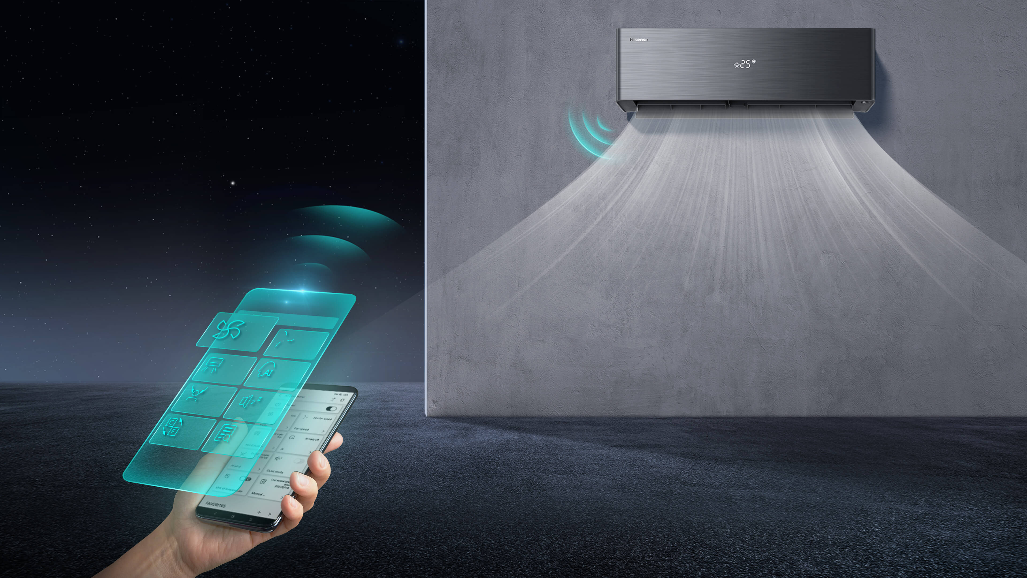 Smart WiFi bediening