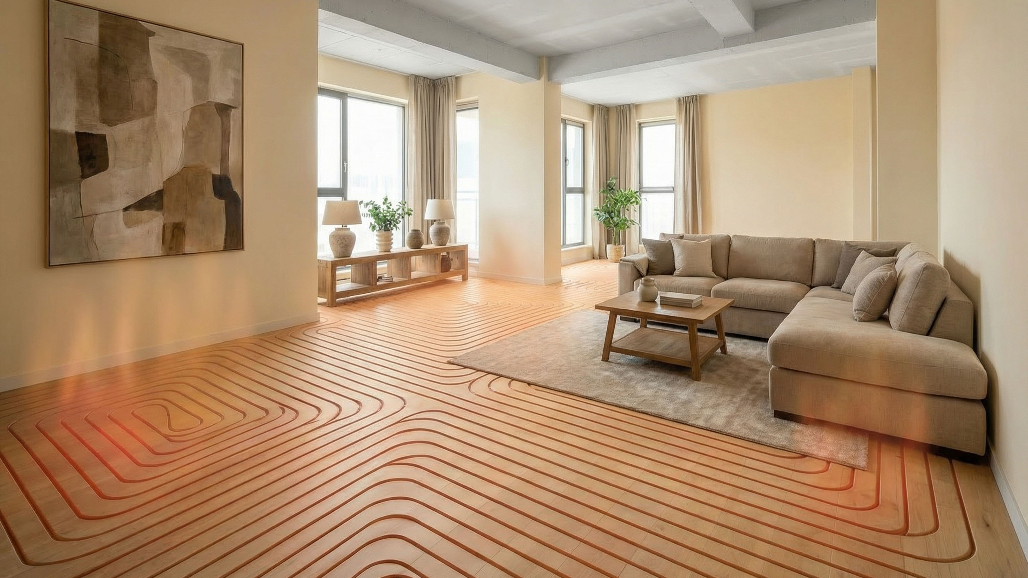 Vloerverwarming installaties