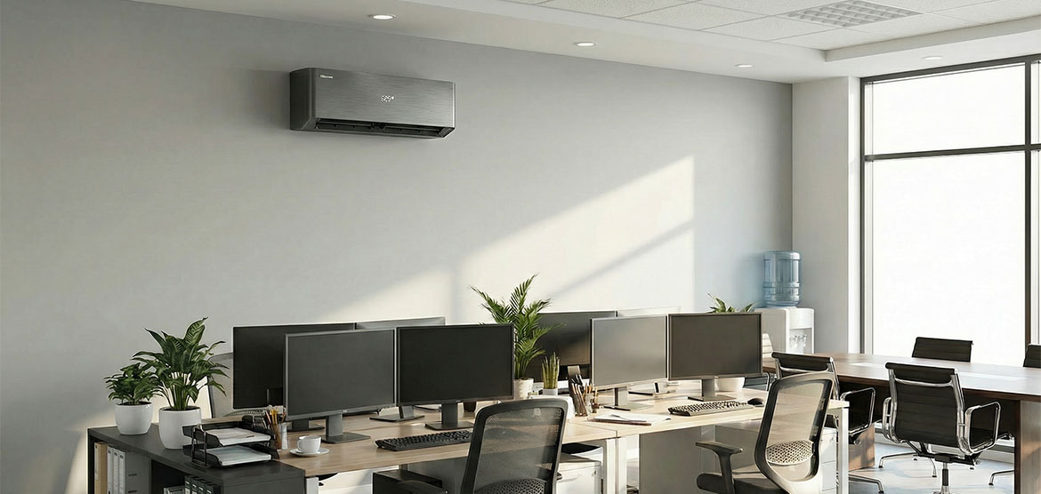 Klimaatbeheersing voor kantoren en bedrijfsunits | Airco en ventilatie voor bedrijven
