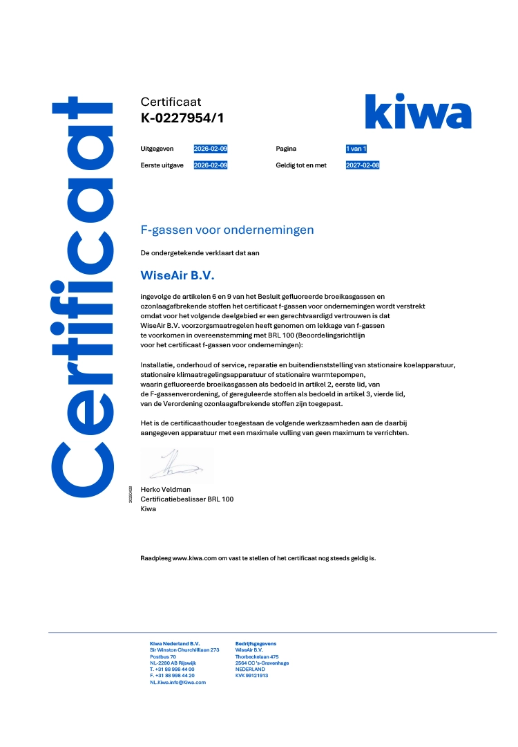 Jouw klimaatspecialist in Den Haag en omgeving