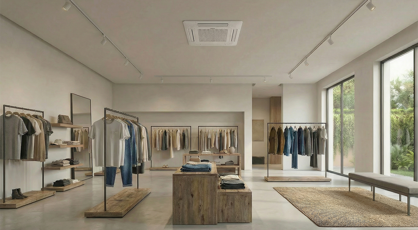 Klimaatbeheersing voor winkels | Airco en ventilatie voor retail